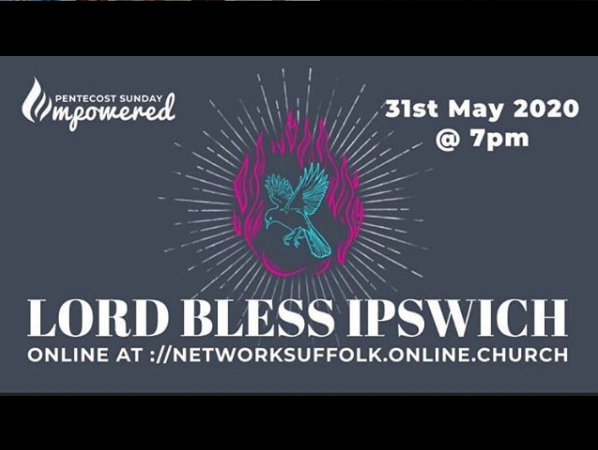 Happy Pentecost everyone! Do check out our live feed from this morning. This evening we will join with churches from all over Ipswich in our united Pentecost praise. Head to https://networksuffolk.online.church/ at 7pm in join in.